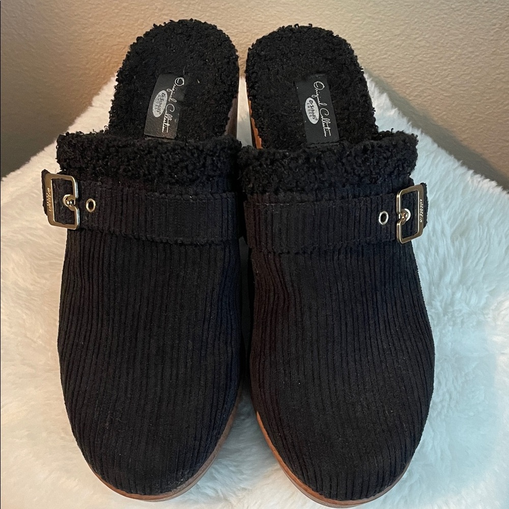 Dr. Scholl's Black and Brown Mules with Buckle size 8.5 - Picture 5 of 9